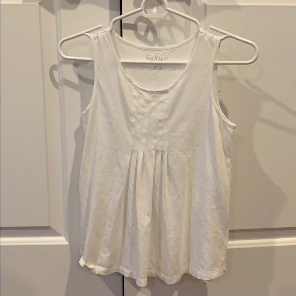 White Lily Pulitzer Sleeveless Top